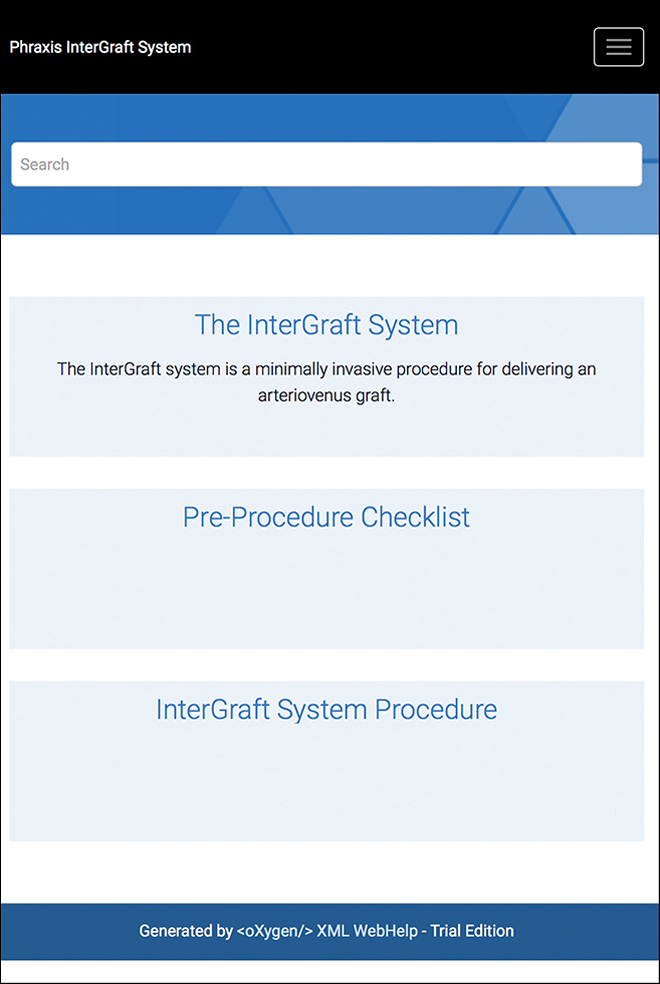 image of instructions for use for the Phraxis InterGraft System